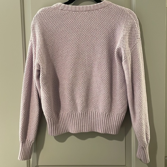 Light Purple Chunky Sweater - Picture 2 of 4